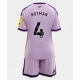 Newcastle United Sven Botman #4 Replike Rezervni Dres za djecu 2026-27 Kratak Rukav (+ Kratke hlače)